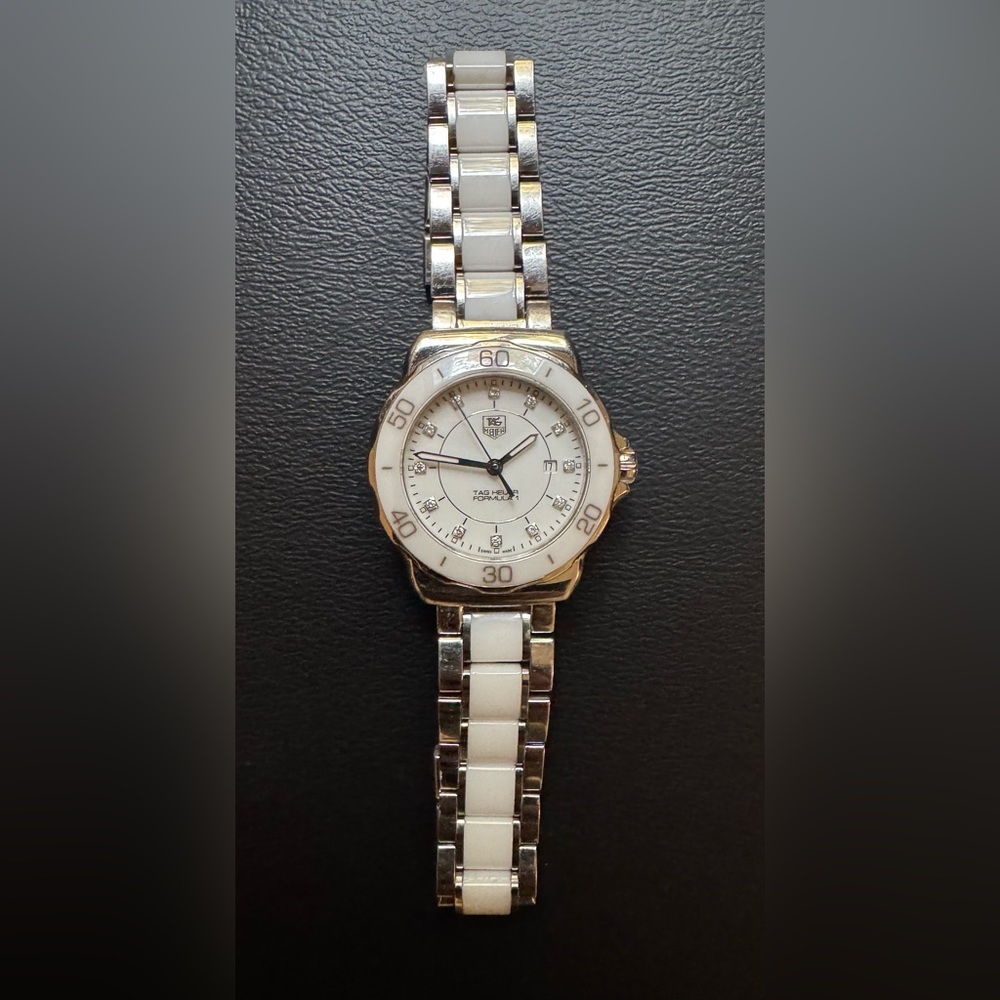 Tag Heuer Formala 1 watch with diamonds